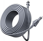 Flat High Performance kaabel, asendus pikenduskaabel Flat High Performance, IP68 veekindel, stabiilne &uuml;hendus, kummist vask asenduskaabel (8 m (26 jalga))