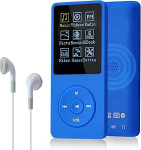 8GB kaasaskantav MP3-muusikam&auml;ngija, toetab kuni 64GB SD-m&auml;lukaarti, kadudeta heli HiFi MP3-m&auml;ngija, muusika/video/k&otilde;nesalvestus/FM-raadio/raamatute lugemine/fotode vaatamine (8G, tumesinine)