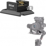Nitze NATO kiirkinnitusplaadi klamber DJI RS 5 RS 4 Pro/RS 4 RS 3 Pro/RS 3/RSC 2/RS 2 stabilisaatorile ja Arca statiivi tugi vertikaalseks pildistamiseks koos kaamerakohvriga - N28-S3