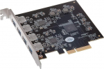 Sonnet Allegro Pro USB 3.2 PCIe kaart (4 x 10 GB laadimispordid) - PCIe helikaart