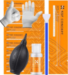 Minadax Sensor Cleaning Set APS-C 10 x 16 mm Swabs + Gloves + Bellows + 20 ml Cleaner