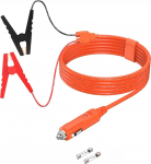 Tonton Alligatorklamber sigaretis&uuml;&uuml;taja kaablile 2 m, 14AWG auto sigaretis&uuml;&uuml;taja krokoklamber, 12 V pistik akuklambrite adapteri jaoks Jackery, Bluetti, Anker Solar generaatorid, Power Station