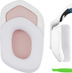 Geekria Comfort Mesh kangast asendusk&otilde;rvapadjad k&otilde;rvapadjad Logitech G733 G535 G335 k&otilde;rvaklappide k&otilde;rvapadjad k&otilde;rvapadjad k&otilde;rvapadjad remondi osad (valge + roosa)