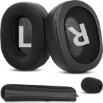 Roccat Khan Pro / Khan Aimo 7.1 peakomplektiga &uuml;hilduvad k&otilde;rvapadjad Memory Foam Upgrade Ear Pads Headband Cushion Parts (k&otilde;rvapadjad)