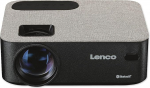 Lenco LPJ-700 miniprojektor - Bluetooth-projektor - miniprojektor 4000 luumenit - 30 000 tundi eluiga - Full HD - Bluetooth 5.0-2 x HDMI - USB - kaugjuhtimispult - must/hall