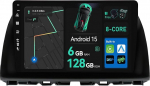 [6G+128G, Octa-Core] - Autoradio Mazda CX-5 (2013-2016) Android 15 GPS navigatsiooniradio - DSP / Carplay / Android Car - Kaamera + mikrofon - 10.1 tolli 2 DIN - Juhtrattajuhtimine WiFi DAB