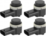 X AUTOHAUX 4 tk auto parkimisandurid 3-pin auto parkimisabi parkimisassistent tagurdamisabi 4H0919275 Audi A4 A5 Q3 S4 S5 musta v&auml;rvi jaoks