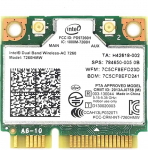 Intel Dual Band WiFi - MQUPIN Dual Band WiFi kaart - AC 7260 v&otilde;rguadapter + Bluetooth 4.0 Kasutamine Intel AC Half Mini PCIe kaardile 802.11 b/a/g/n/ac, toetab Windows 7, 8, 8.1, 10.