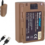 Blumax aku &uuml;hildub Sony NP-FZ100 | 2250 mAh USB Type-C laadimispesaga - Alpha 9 II A9 II A9 / A7C A7 III - IV // A1 6600 FX30 ZV-E1 jaoks.