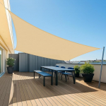 UMI Markiis Veekindel 3 x 3 m Ristk&uuml;likukujuline p&auml;ikesekaitse Ilmastikukaitse PES pol&uuml;estrist purjekate 95% UV-kaitse koos k&ouml;itega aia r&otilde;dule Patio Liivale