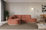 ALTDECOR MARI-L1-v1-232 x 163 x 81 cm L-kujuline nurgadiivan nurgas diivanvoodi nurgadiivan elamusmaastik diivan aprikoosipunane