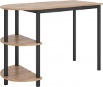 Vicco Freetown Goldkraft tammepuust / must k&ouml;&ouml;gilaud, 110 x 50 cm, avatud riiulitega, sobib s&ouml;&ouml;gi- v&otilde;i t&ouml;&ouml;lauana v&auml;ikestesse k&ouml;&ouml;kidesse