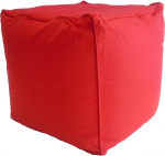 Bean Bag Cube kuju Punane