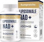 Liposomaalne NAD+ toidulisand 500 mg koos TMG 250 mg - k&otilde;rgekvaliteediline pehme geelivormel koos parema imendumisega, pakend 60-st (pakend 1)