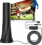 DVB-T/T2 siseruumide v&otilde;imendiantenn Siseruumide TV antenn 360&deg; vastuv&otilde;tu tugi 4K/1080P HD kanalite ja k&otilde;igi telerite jaoks