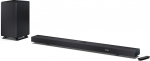 SHARP HT-SBW55121(BK) 5.1.2-kanaliline ribak&otilde;lar juhtmevaba subwooferiga - 650 W kodukino heli, Dolby Atmos, DTS:X, Bluetooth 5.3, HDMI eARC, 4K Passthrough - must