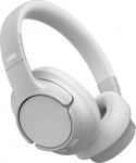 Fresh 'n Rebel Clam Core Bluetooth-k&otilde;rvaklapid &uuml;le k&otilde;rvade ENC-mikrofoniga (t&auml;iuslikud k&otilde;ned), juhtmevabad k&otilde;rvaklapid helitugevuse reguleerimise ja m&auml;ngimise/pausimise nuppudega, 45 tundi m&auml;nguaega (valge)