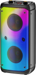 Bluetooth-k&otilde;lar, 80 W Peak Outdoor Bluetooth Wireless, TWS kaasaskantavad peok&otilde;larid subwooferiga, s&uuml;gav bass, LED v&auml;rvilised tuled, valju stereoheli Boombox koju, telkimiseks, reisimiseks (must)