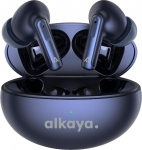 Alkaya Bluetooth k&otilde;rvaklapid 4-kohalise mikrofoniga m&uuml;ravastase (ANC + ENC), juhtmevaba laadimine, USB-C, kuni 30 tundi m&auml;nguaega ja IPX5 pritsmekaitse - t&auml;iuslik heli isegi m&uuml;rarikkas keskkonnas.
