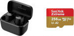 Sennheiser CX Plus True Wireless Bluetooth In-Ear k&otilde;rvaklapid & SanDisk Extreme microSDXC UHS-I m&auml;lukaart 256GB + adapter