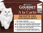 Gourmet A la Carte m&auml;rja kassitoit, segatud segu, pakend 60 (60x 85 g)