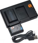 DSTE NP-FW50 Liitium aku 7.4V 1950mAh 2 komplekti + topeltlaadija &Uuml;hildub Sony Alpha 7, A7, Alpha 7R, a7R, a7R, Alpha 7R II, Alpha a3000, a6000, NEX-7, SLT-A55V, DSC-RX10 digikaameraga.