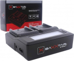 Baxxtar Pro BP-U30 BP-U35 BP-U60 BP-U65 BP-U70 BP-U90 BP-U95 BP-U100 akulaadija - LCD Dual