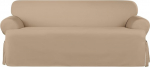SureFit Raske puuvillane pardipadi T-padja kattekattega khaki SF41868