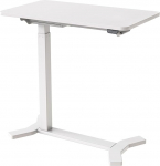 ESMART EAC-121WW 70 x 40 cm valge - liikuv elektriliselt reguleeritava k&otilde;rgusega 65-103 cm ratastel k&uuml;ljelaud diivanile, voodisse, lastetuppa ja kodukontorisse.