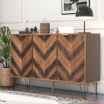 Merax Sideboard k&ouml;&ouml;gikapp elutoa puhvetikapp Comode k&ouml;&ouml;gikapid k&ouml;&ouml;gibuffet eksklusiivne kolme uksega k&ouml;&ouml;gikapp k&ouml;&ouml;gikapp k&ouml;&ouml;gibuffet kapp k&ouml;&ouml;gibuffet kapp