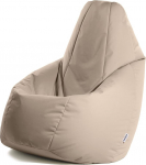 Avalon - Bean Bag Adult L Jive, Bean Bag valmistatud rebenemiskindlast tehnilisest kangast, ergonoomiline m&auml;ngukott koos t&auml;idisega, mugavad kaasaegsed Bean Bagid, valmistatud Itaalias (80 x 80 x 125 cm, beež)