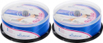 MediaRange Audio CD-R 700MB|80min 12-fache Schreibgeschwindigkeit, vollfl&auml;chig bedruckbar (Tintenstrahldrucker), 25er Cakebox (Packung mit 2)