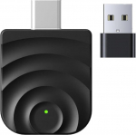 Traadita CarPlay adapter iPhone'ile, 2 in 1 Mini juhtmeta Android Carplay dongle - muundab traadiga CarPlay & Android auto traadita CarPlay'ks, Plug and Play, &uuml;hildub iPhone iOS 10'ga
