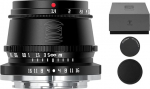TTArtisan 35 mm F1.4 APS-C Object Connection Sony E Mount Silver Wide Angle Lens with Manual Focus