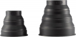 Universal Len-s Faltbare Haube Antireflex Silikon Haube f&uuml;r DSLR Kamera Fotografie Ausr&uuml;stung Zubeh&ouml;r