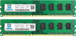 DDR3L 1600MHz UDIMM 8GB Kit (2x4GB) PC3 PC3L 12800U 4GB Non-ECC 1.35V CL11 2Rx8 Dual Rank 240-Pin lauaarvuti m&auml;lu