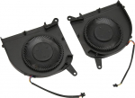 Yunseity asendus sisemine ventilaator, kiire soojuse hajutamine, vaikne 4 Pin GPU CPU jahutusventilaator AERO 15 OLED SA 17 HDR XA RP75XA RP77XA s&uuml;learvutile (CPU ja GPU ventilaator)