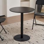 Kasinali 24" must &uuml;mmargune laud V&auml;ike s&ouml;&ouml;gilaud metallist kaasaegne k&ouml;&ouml;gilaud Mid Century kohvilaud elutuppa