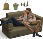 T&auml;ispuhutav diivan Camping Air Diivan Camping T&auml;ispuhutav diivan T&auml;ispuhutav &otilde;ues diivan koos seljatoe ja kaasaskantava pumbaga