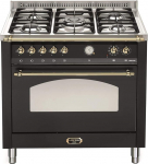 Lofra rnmg96mfte/CI &ndash; Kitchen (Freestanding, Electric, Gas, 650 x 400 x 350 mm, A, Black, Stainless Steel)