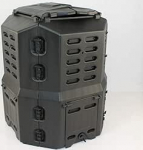 Termokomposter HANDY-450 Eco - 450-liitrine mahutavus, topelt seinaga isolatsioon, UV-kindel