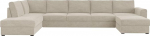 Mirjan24 Ecksofa Wilma Large f&uuml;r gro&szlig;e R&auml;ume, 2 Bettkasten Schlaffunktion Schlafsofa Bettsofa Eckcouch Polsterecke Diivan Couch Couchgarnitur Wohnlandschaft (Nazar 225.02, Seite: Links)