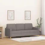 3-kohaline diivan Diivan Lounge diivan Polsterdatud diivan Relax diivan Elutoa diivan K&uuml;lalissuvila Relax diivan magamistuppa K&uuml;lalistetuba Taupe 180 cm Kangas
