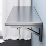 304 roostevabast terasest kokkupandav seinalaud ruumi s&auml;&auml;stev toidu ohutu elutuba r&otilde;du vannituba pesuruum 80x50cm stiilne disain