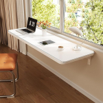 Faltbarer Wand-K&uuml;chentisch, platzsparend, zusammenklappbar, f&uuml;r B&uuml;ro, Arbeit, Schlafzimmer, K&uuml;che, Wohnzimmer