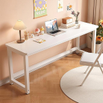 Rustic Computer Desk, kaasaegne t&ouml;&ouml;stuslik kontorilaud, puidust m&auml;ngulaua &otilde;pilastele, lihtne t&ouml;&ouml;laud, elegantne kodukontori m&ouml;&ouml;bel, ruumi s&auml;&auml;stev disain