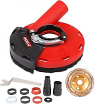 Aidelife imemisotsik nurklihvijale 115/125 mm + teemantkarika ketas 125 mm x 22,2 mm betoonile
