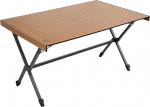 TIMBER RIDGE Camping Table Foldable 125 x 80 cm Height Adjustable XXL Folding Table Camping Multifunctional Garden Table Portable Folding Table Large 6 People for Outdoor Picnic Cooking Garden Hiking