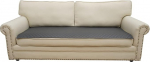 Eismodra Couch Covers for 3 Pillows, Couch Sofa Cover Washable Furniture Protector for Dogs Pets, L Shaped Chaise Longue, Dark Grey, 28x63 Inch (1 Piece)