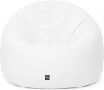 Patchhome Beanbag, 2-in-1 istmepadi, p&otilde;randapadi t&auml;iskasvanutele ja lastele, m&auml;ngupadi koos t&auml;idisega, tugitool (l&auml;bim&otilde;&otilde;t 100 cm, valge)